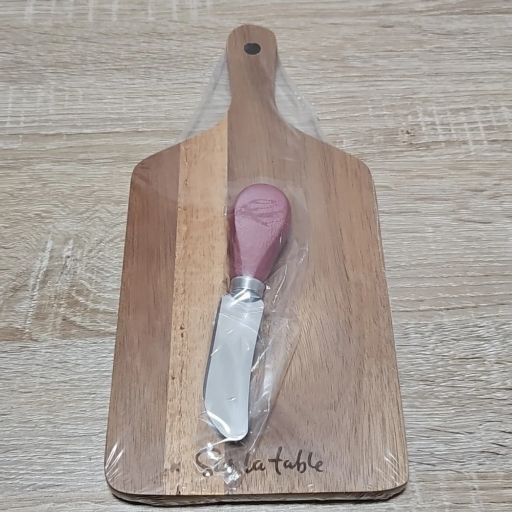 Set of 4 Individual Charcuterie Trays with Spreaders